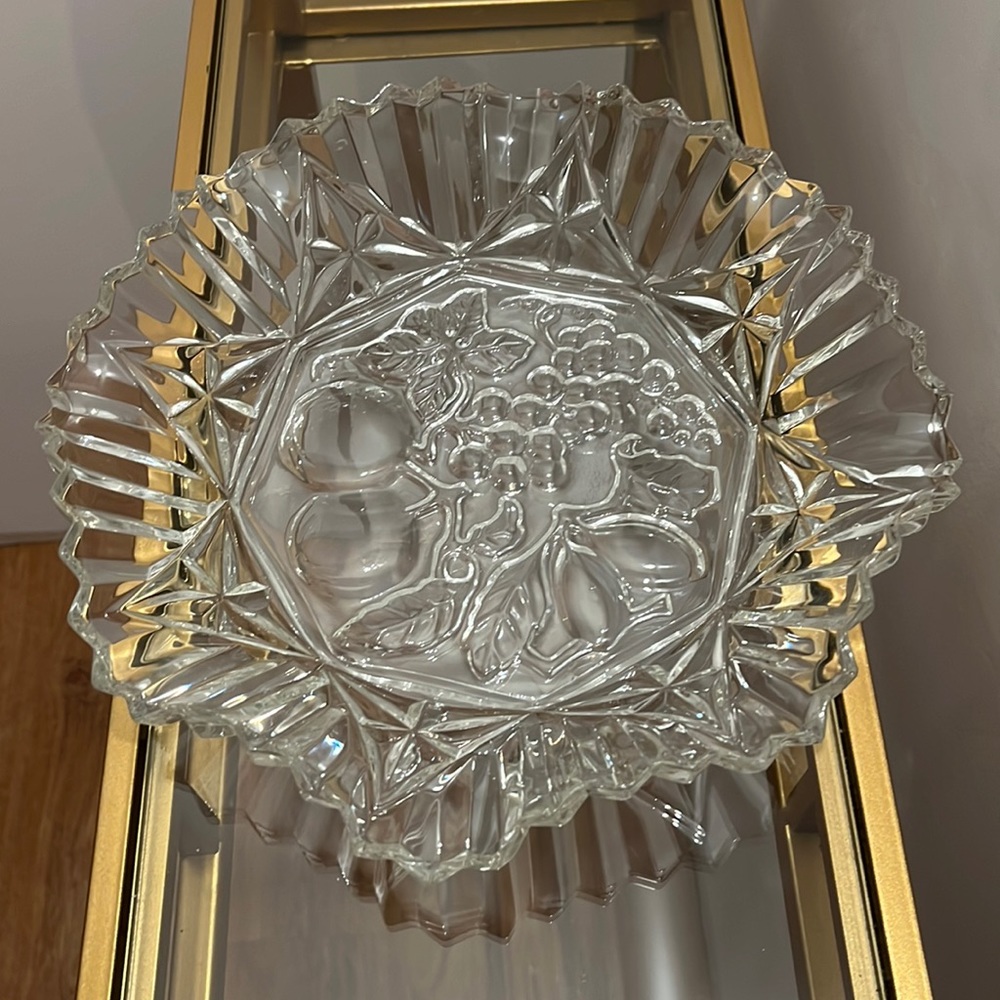 Federal Glass “Pioneer” Fruit Bowl Vintage